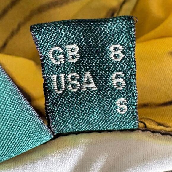 Chervò Sport Women’s Zip Jacket US Sz 6 Purple Yellow Marble Print Stretch Golf - Picture 8 of 10